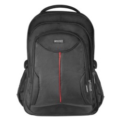 Plecak na  notebook 15,6", Carbon, czarny, poliester, nieprzemaklne dno i kieszenie, Defender