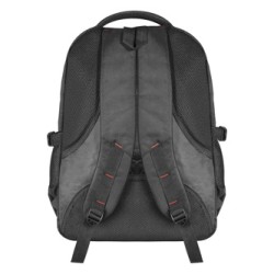 Plecak na  notebook 15,6", Carbon, czarny, poliester, nieprzemaklne dno i kieszenie, Defender