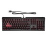 HP Omen by HP Encoder klawiatura przewodowa (USB) CZ/SK, czerwona do gry, mechaniczna podświetlana rodzaj