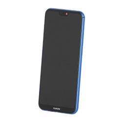 LCD + Panel Dotykowy Huawei P20 Lite ANE-LX1 ANE-L21 02351VUV niebieski z ramką i baterią oryginał