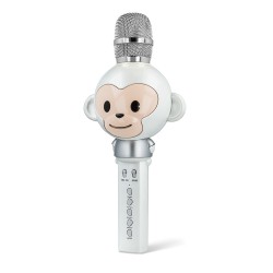 Maxlife mikrofon z głośnikiem Bluetooth Animal MX-100 biały