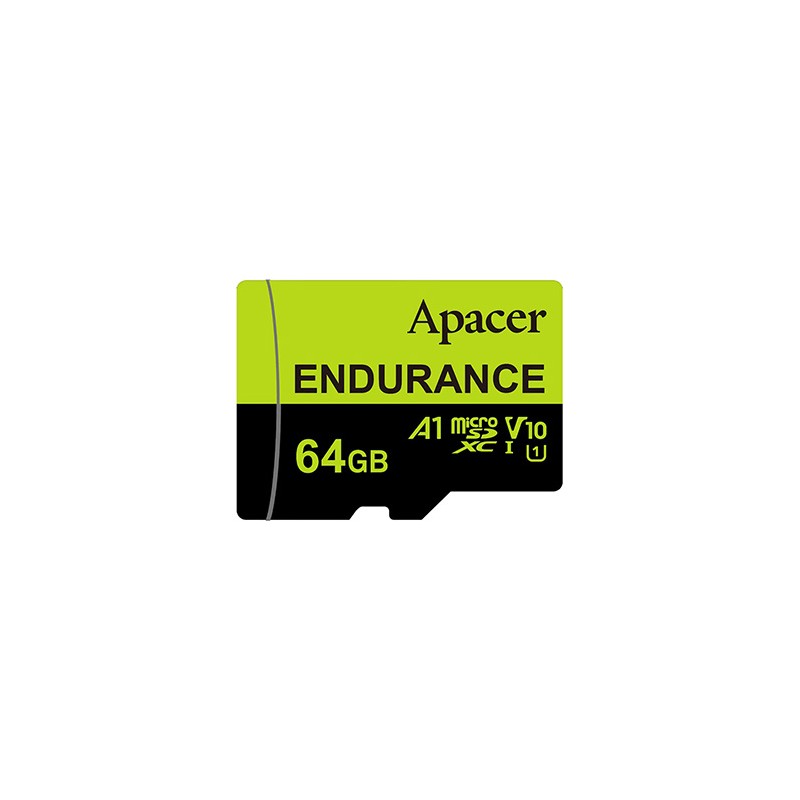 Apacer  Endurance V30 A1, 64GB, micro SDXC, AP64GEDM1D05-R, UHS-I U3 (Class 10)