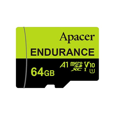 Apacer  Endurance V30 A1, 64GB, micro SDXC, AP64GEDM1D05-R, UHS-I U3 (Class 10)