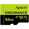 Apacer  Endurance V30 A1, 64GB, micro SDXC, AP64GEDM1D05-R, UHS-I U3 (Class 10)