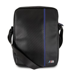 BMW torba na tablet 8&quot BMTB8CAPNBK czarna Carbon & Blue Stripe