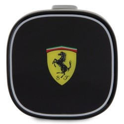 Ferrari ładowarka samochodowa FECHMGLK czarna Magsafe Car Charger 15W