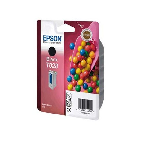 Epson oryginalny ink / tusz C13T028401, black, 600s, 17ml