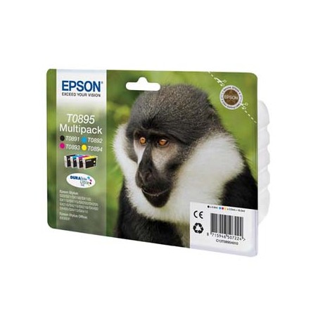 Epson oryginalny ink / tusz C13T08954010, CMYK, 3x3,5/5,8ml