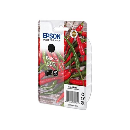 Epson oryginalny ink / tusz C13T09Q14010, T09Q140, 503, black, 4.6ml