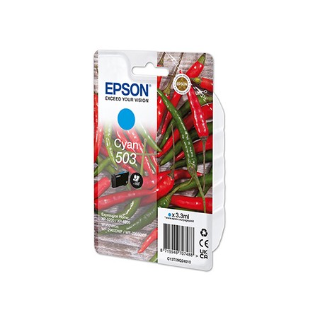 Epson oryginalny ink / tusz C13T09Q24010, T09Q240, 503, cyan, 3.3ml