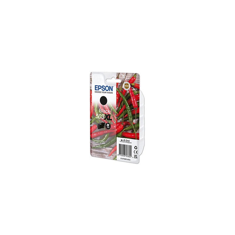 Epson oryginalny ink / tusz C13T09R14010, T09R140, 503XL, black, 9.2ml