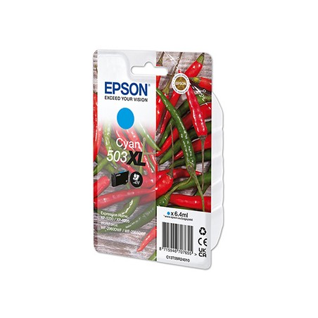 Epson oryginalny ink / tusz C13T09R24010, T09R240, 503XL, cyan, 6.4ml