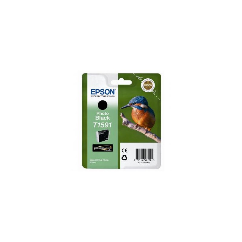 Epson oryginalny ink / tusz C13T15914010, photo black, 17ml