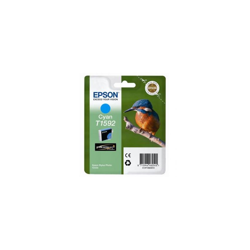 Epson oryginalny ink / tusz C13T15924010, cyan, 17ml