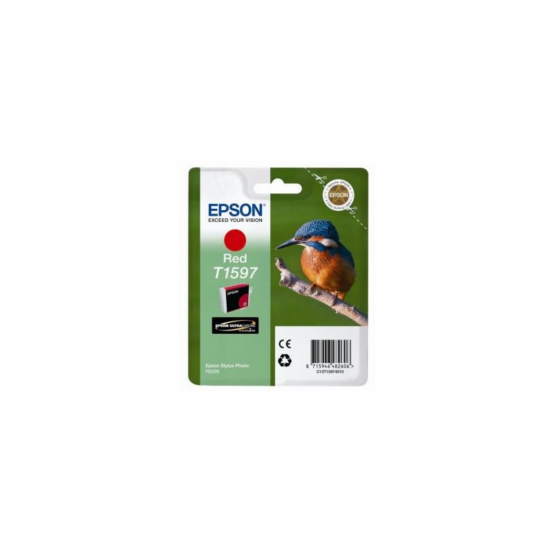 Epson oryginalny ink / tusz C13T15974010, red, 17ml