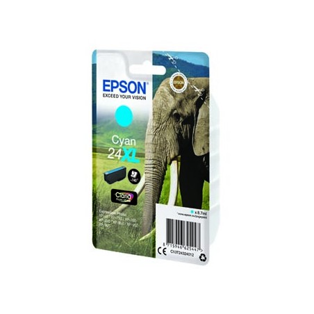 Epson oryginalny ink / tusz C13T24324012, T2432, 24XL, cyan, 8,7ml