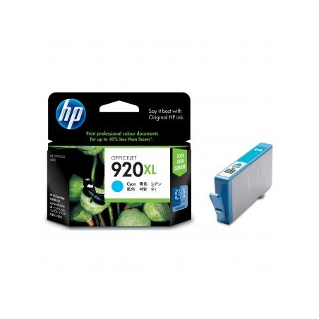HP oryginalny ink / tusz CD972AE, HP 920XL, cyan, 700s