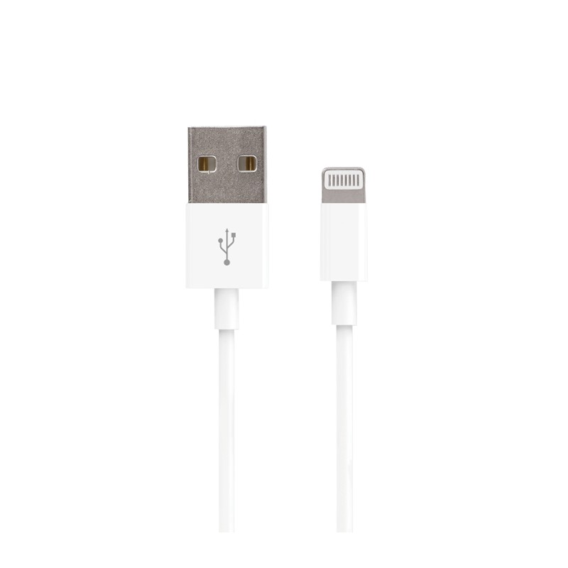 Forever kabel USB - Lightning 1,0 m 1A biały