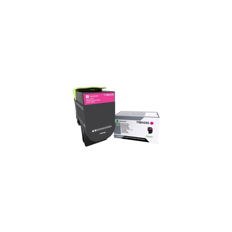 Lexmark oryginalny toner 71B0030, magenta, 2300s
