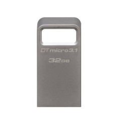 Kingston pendrive 32 GB USB 3.0 / USB 3.1 DT Micro 3.1 metalowy srebrny