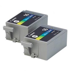 Canon oryginalny ink / tusz BCI-16 C, 9818A020, 9818A002, color, 2*100s, 2-pack -