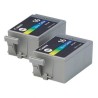Canon oryginalny ink / tusz BCI-16 C, 9818A020, 9818A002, color, 2*100s, 2-pack -