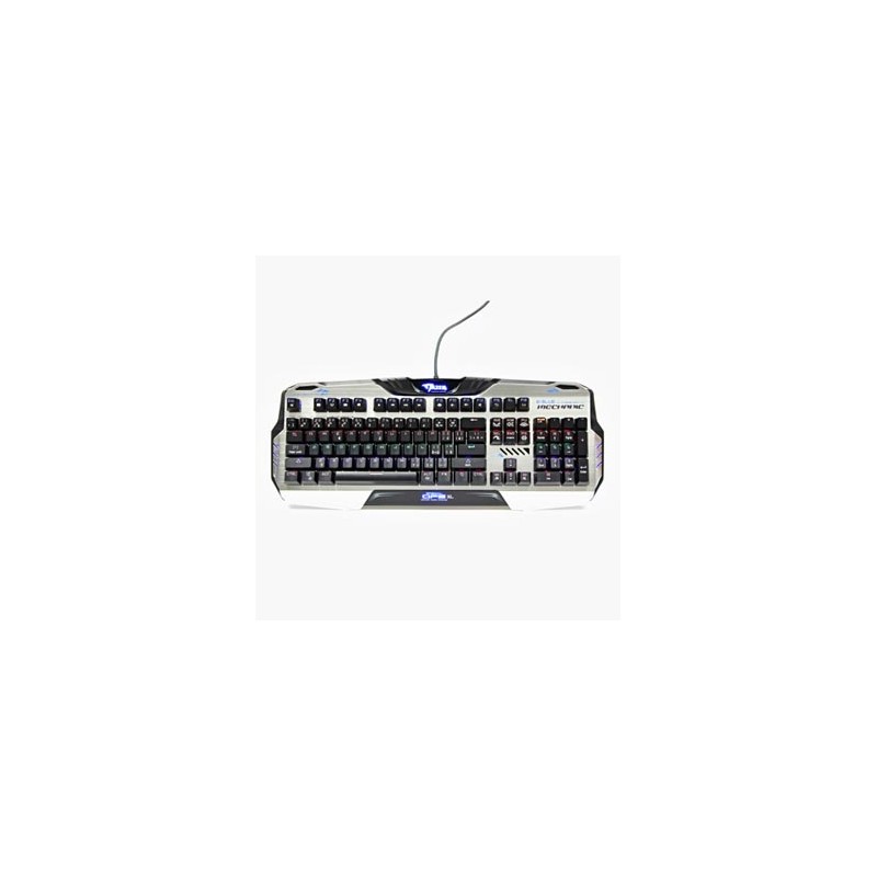 E-blue Mazer Mechanical 729 klawiatura przewodowa (USB) CZ, czarna mechaniczna, EOL