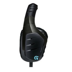 Logitech G633 Gaming Headset, słuchawki z mikrofonem, przewodowa, czarna, 7.1 (virtual), podświetlane, zamknięte, do gry typ 3.5