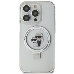 Karl Lagerfeld nakładka do iPhone 11 6,1&quot KLHMN61HMRSKCH biała HC Magsafe Ringstand KC